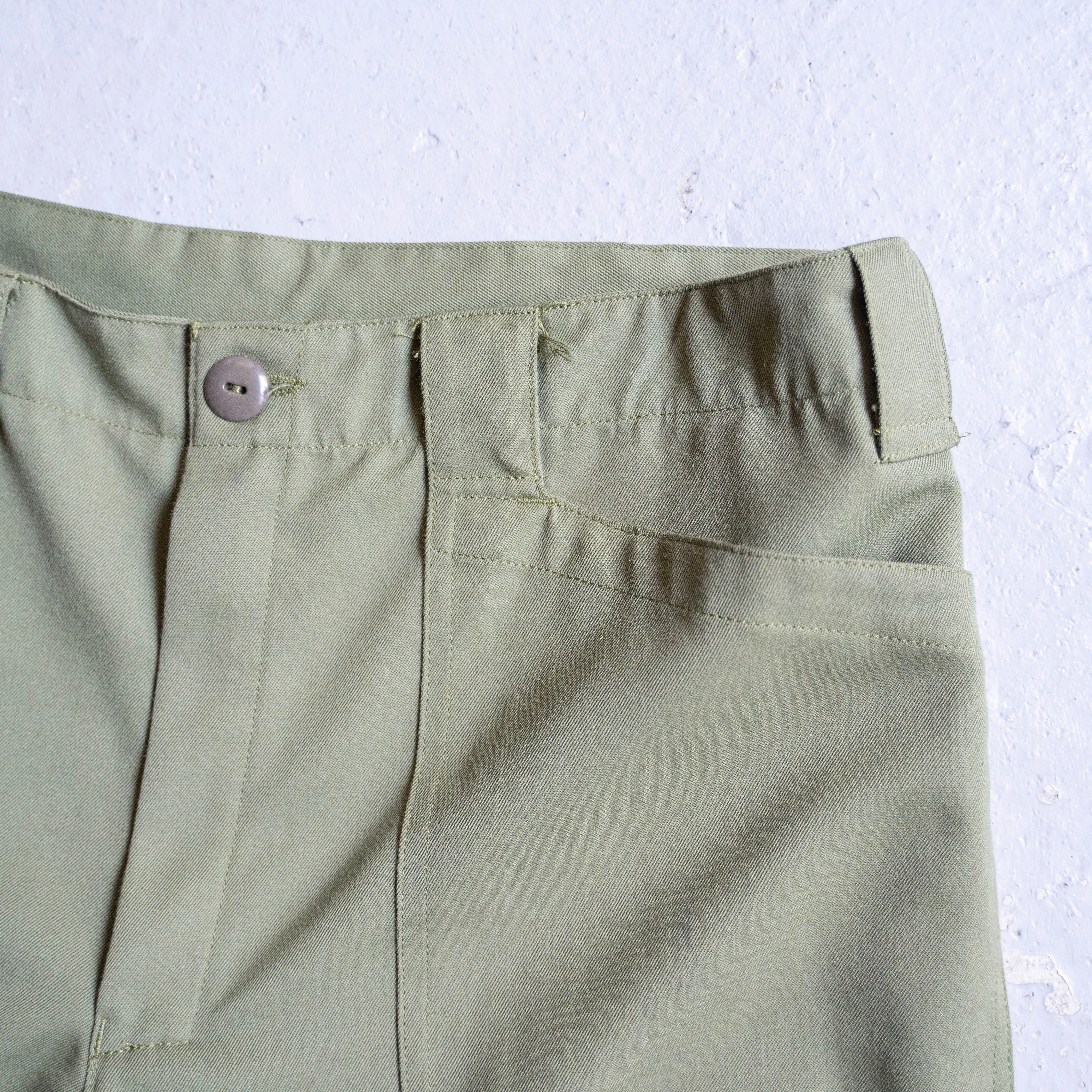 1990-00s Austrian military fatigue cargo pants -light weight-