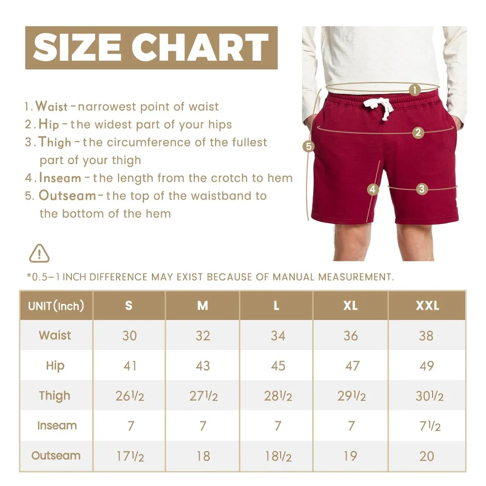 7 Inch Knitted Casual Shorts