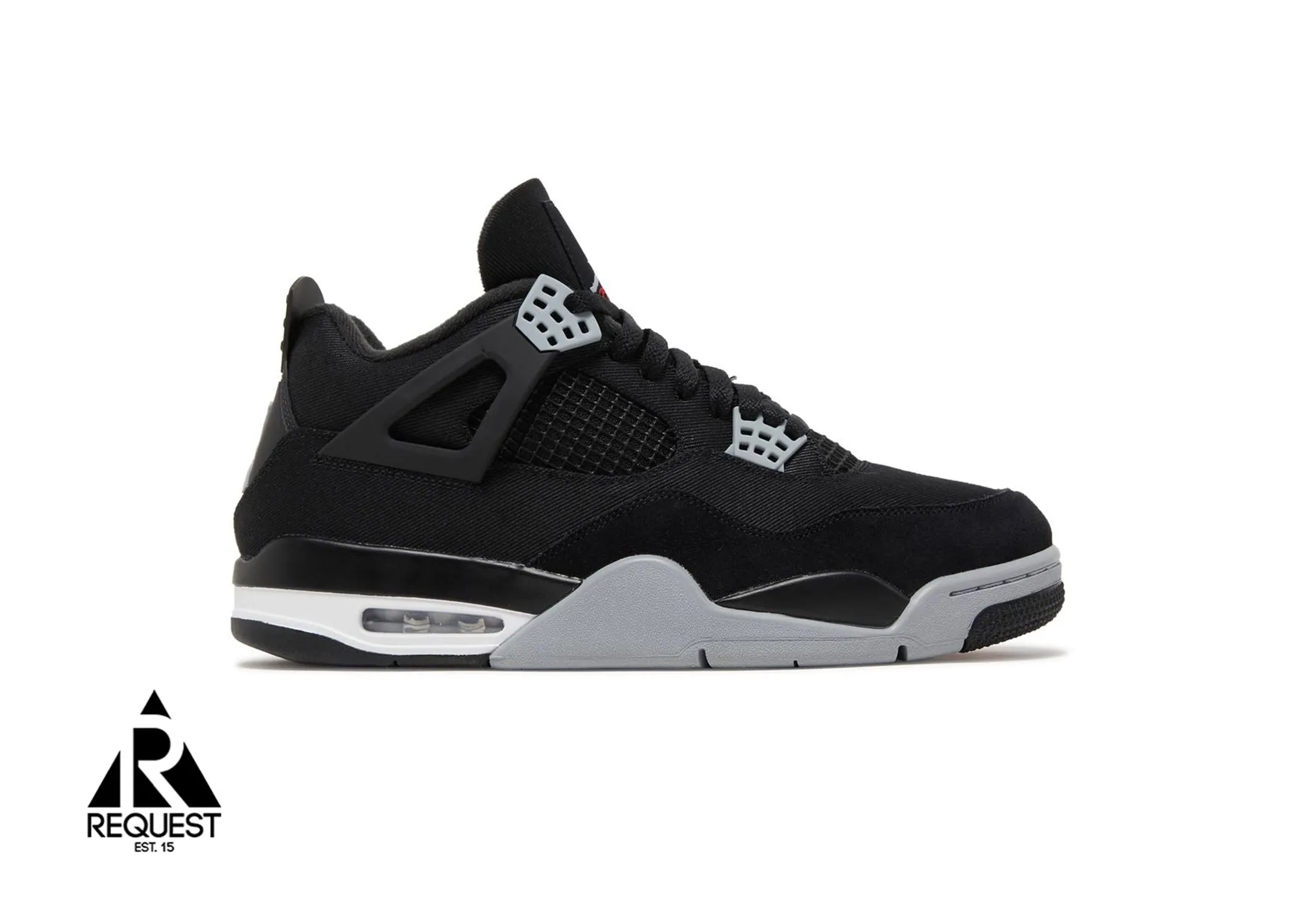 Air Jordan 4 Retro "Black Canvas"