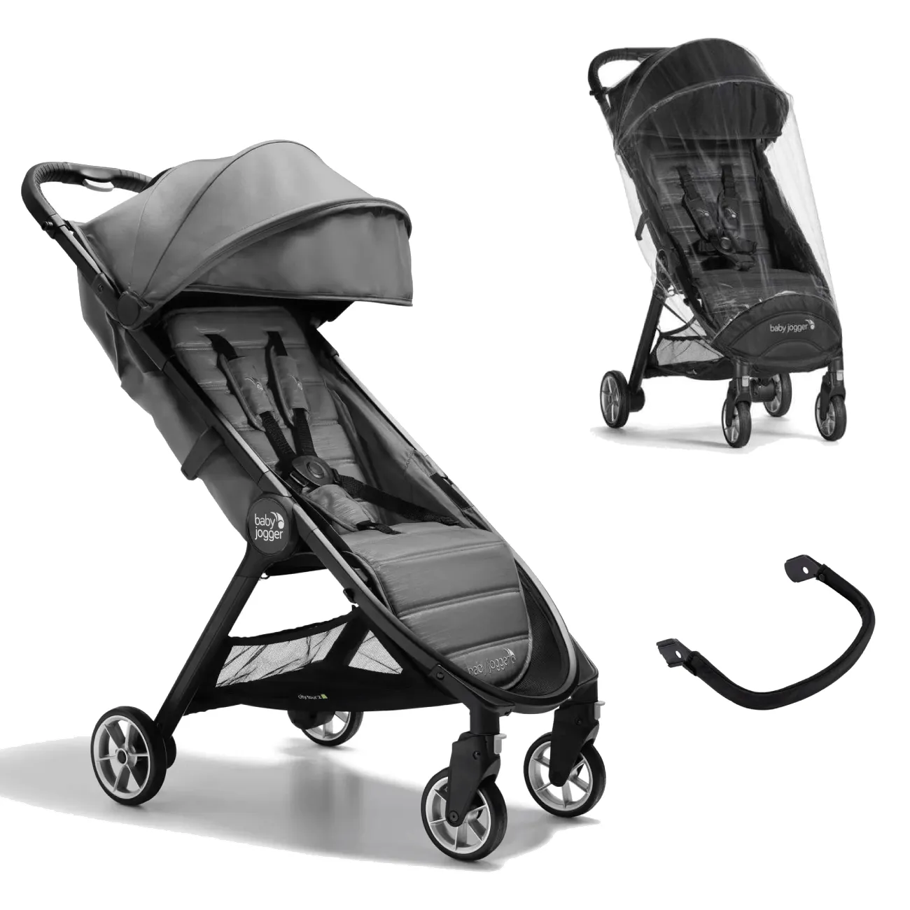 Baby Jogger City Tour 2 Bundle - Shadow Grey