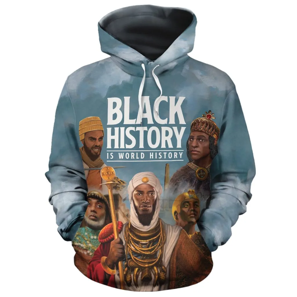 Black History Is World History All-over Hoodie and Joggers Set