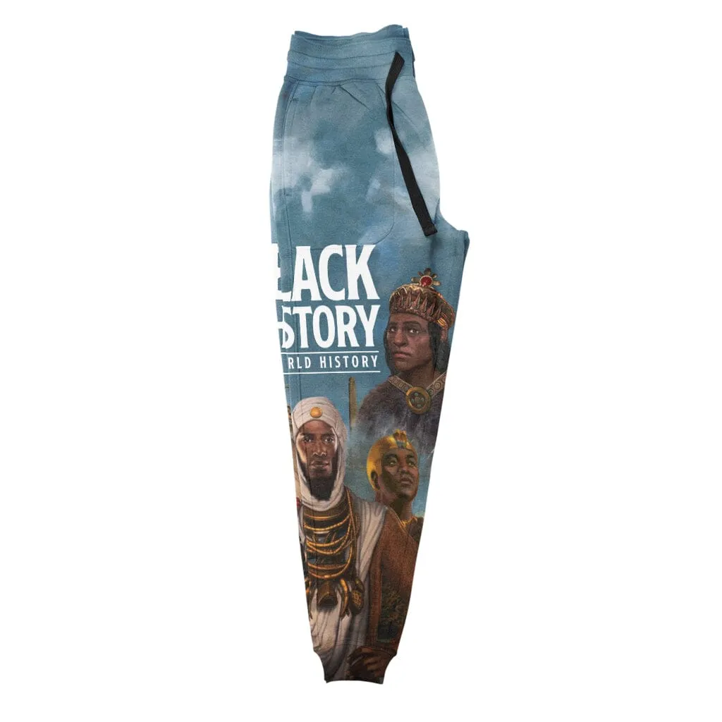 Black History Is World History All-over Hoodie and Joggers Set