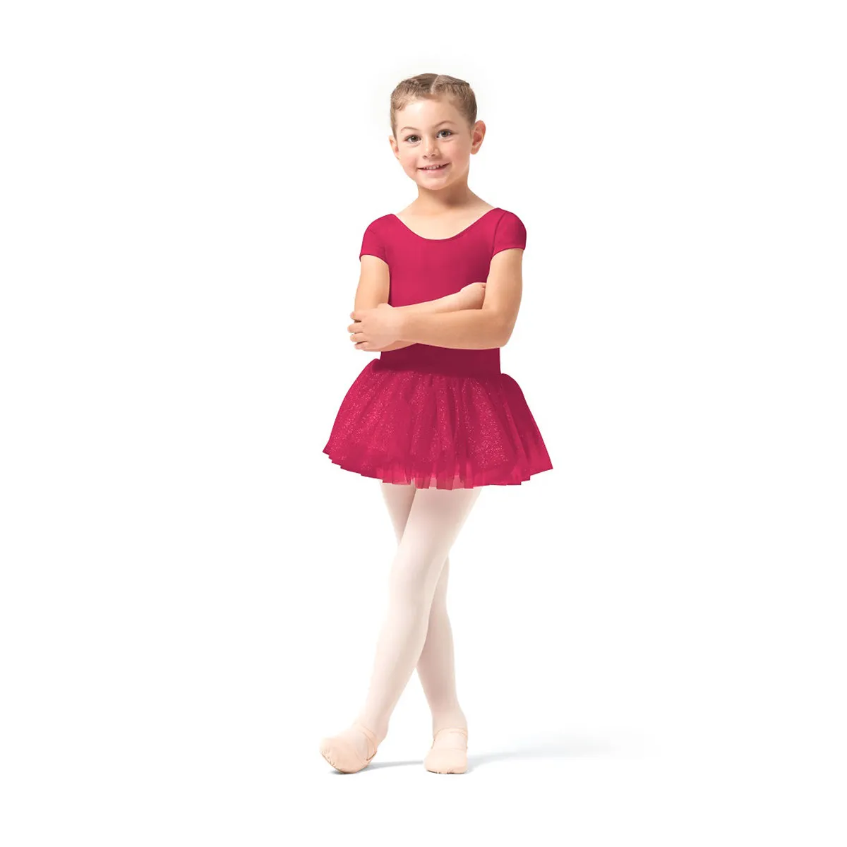 Bloch Clara Glitter Cap Sleeve Tutu Dress