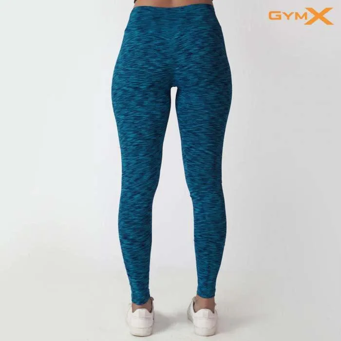 Blue Pattern Leggings - Sale