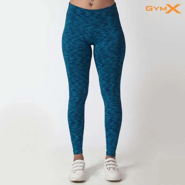 Blue Pattern Leggings - Sale