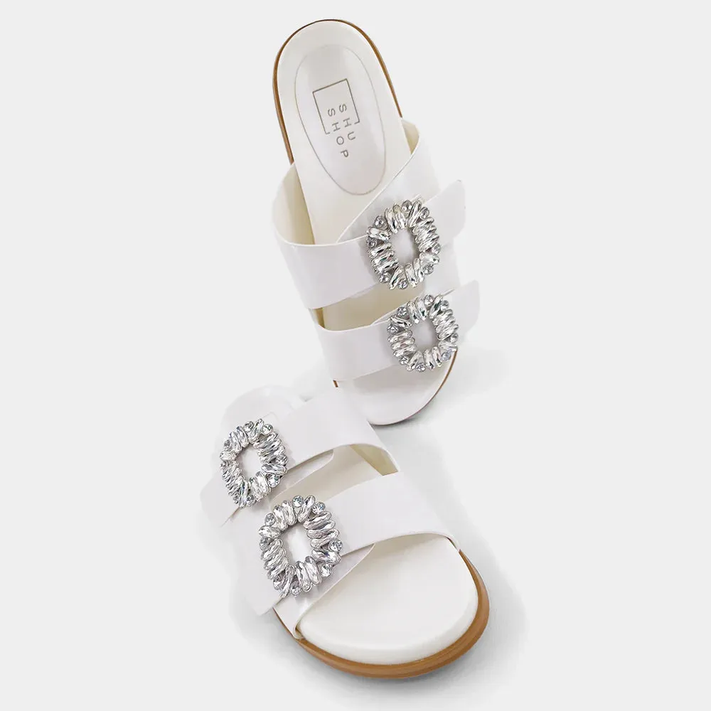 Bridget Sandals by Shu Shop - Pearl - PREORDER