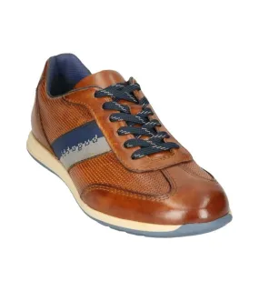 Bugatti Mens Tan Lace Up Leather Smart Casual Shoe 311-A9Q05-4000