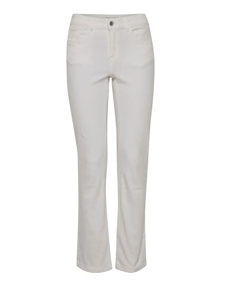 b.young Lola women's slim fit jeans trousers 20806353 110601 optical white