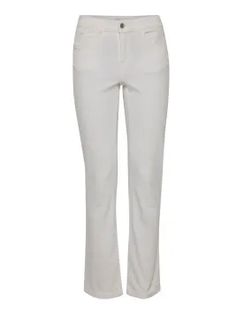 b.young Lola women's slim fit jeans trousers 20806353 110601 optical white