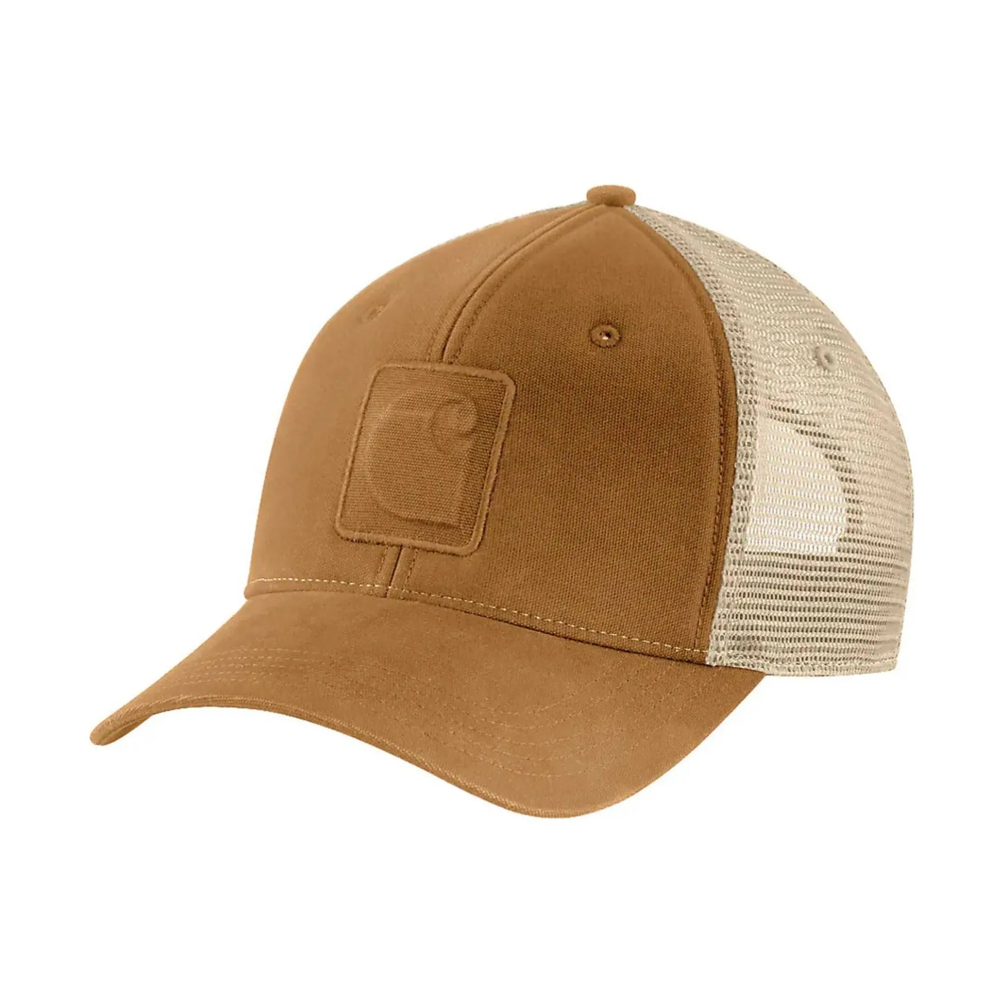 Carhartt Canvas Logo C Cap - Carhartt Brown