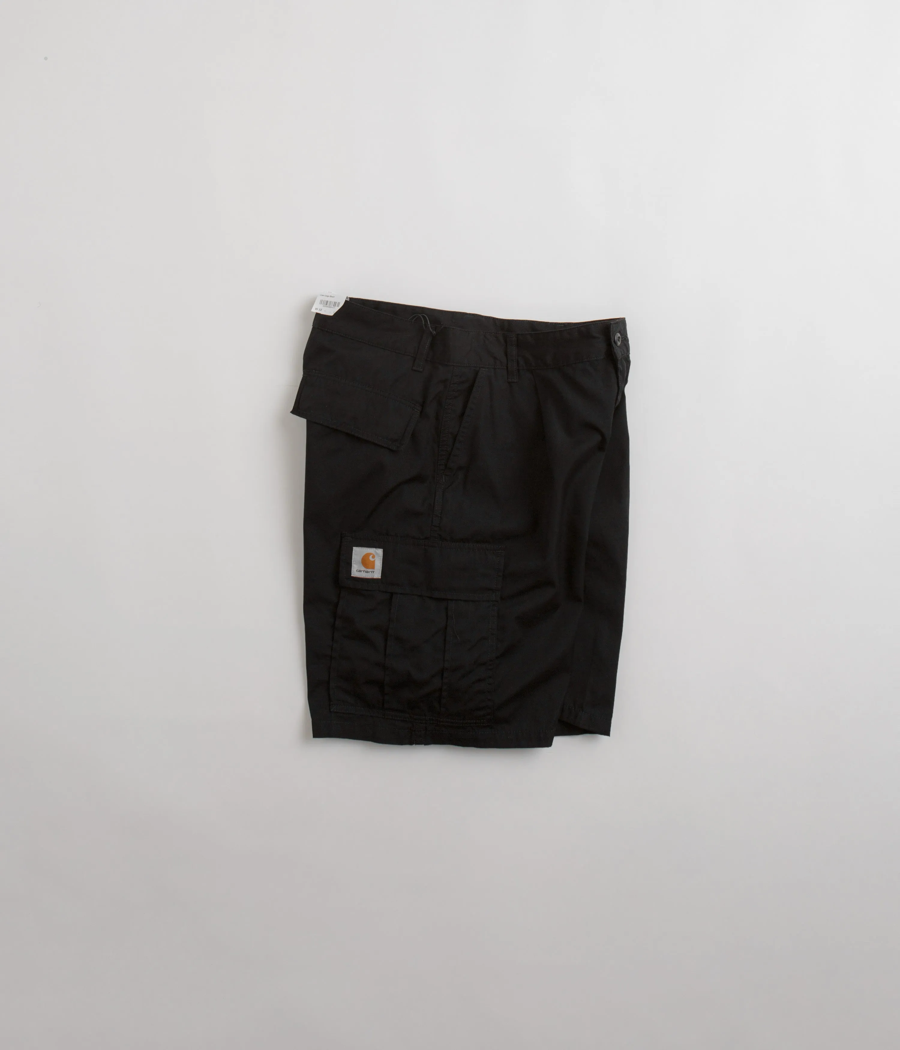 Carhartt Cole Cargo Shorts - Rinsed Black