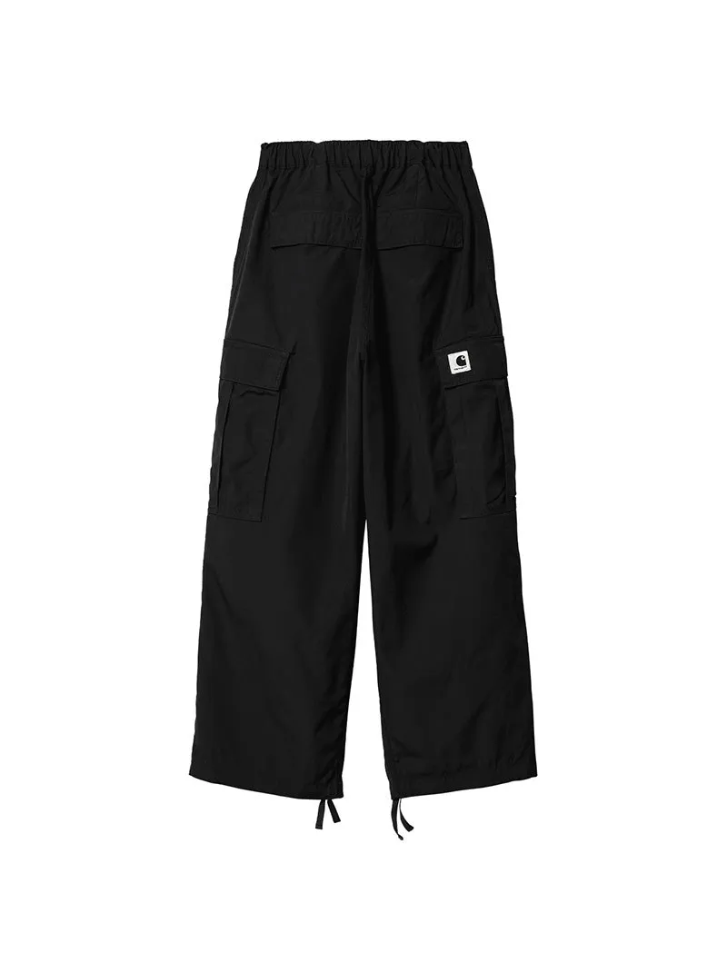 Carhartt WIP Womens Jet Cargo Pant Black Rinsed