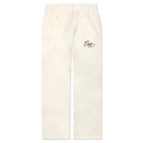 Caza Terry Track Pant - Off White