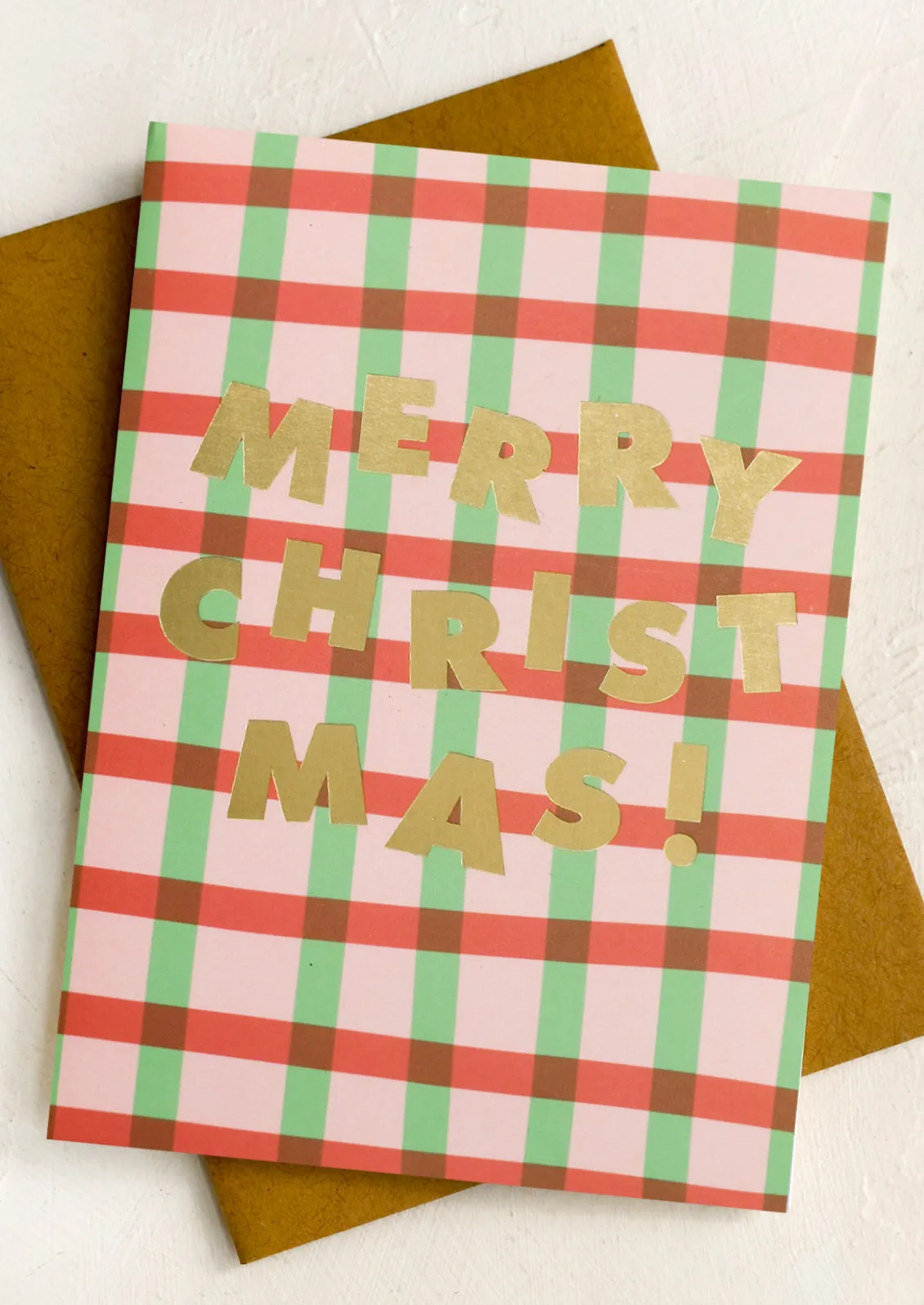 Christmas Plaid Card Set