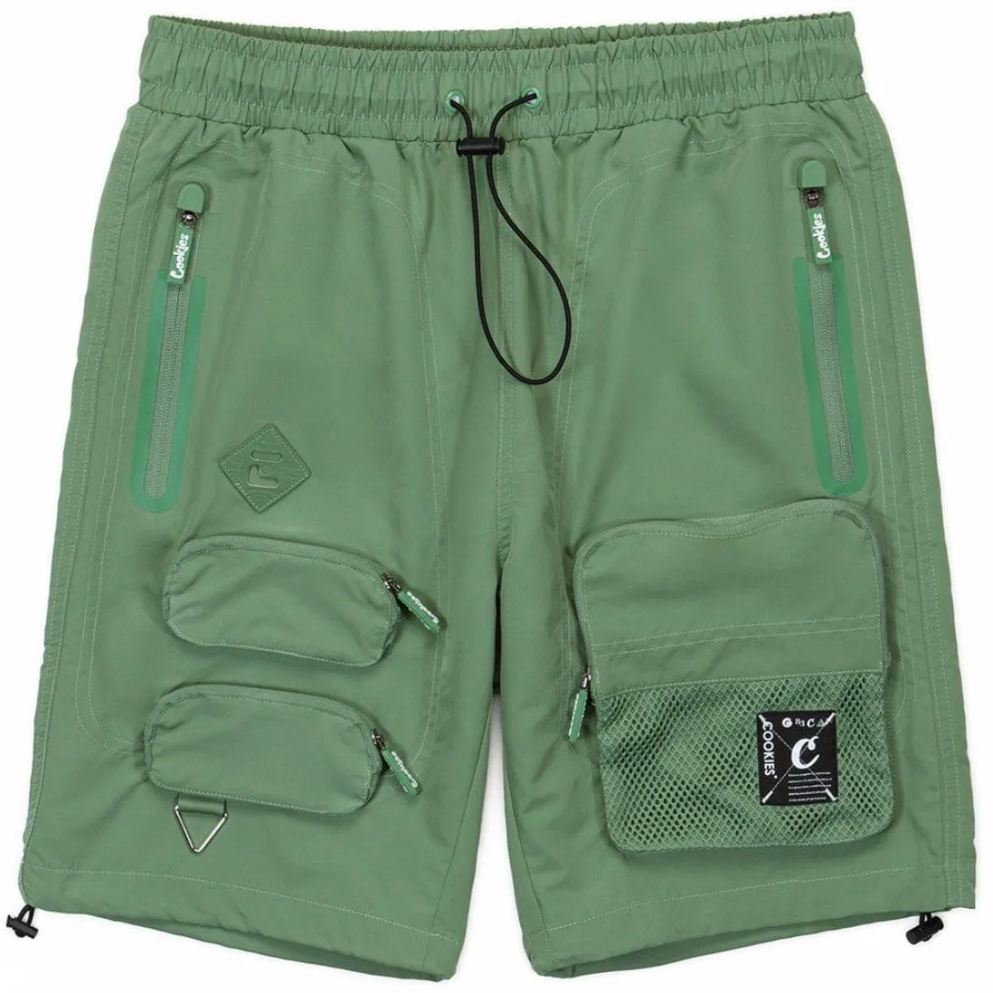 Cookies Key Largo Cargo Short (Light Olive) CM232BWS03