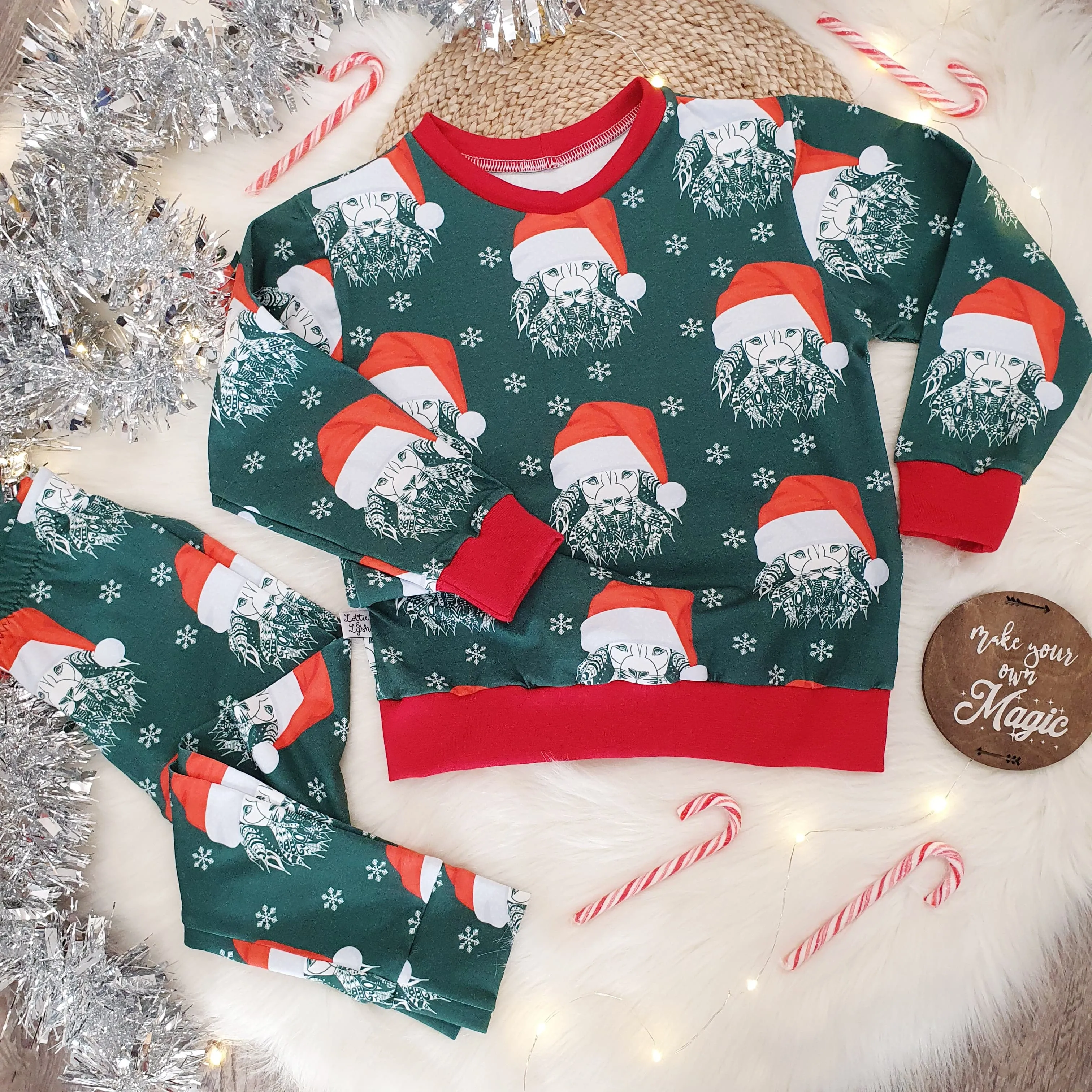 Festive Lions Child & Baby Leggings