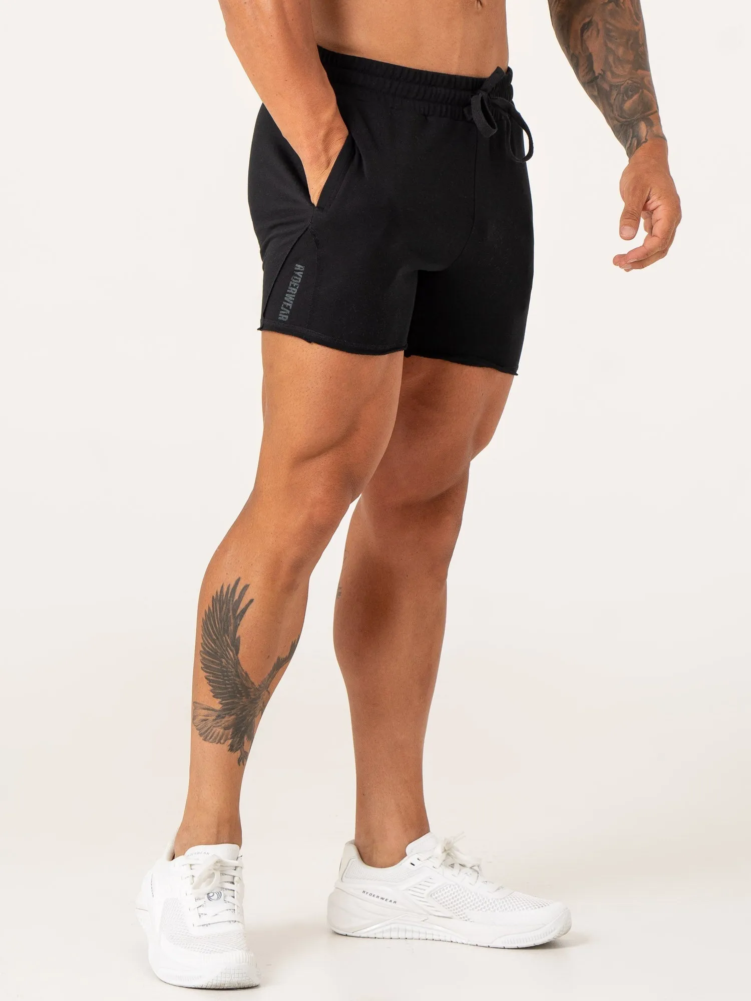 Force 5" Track Shorts - Black