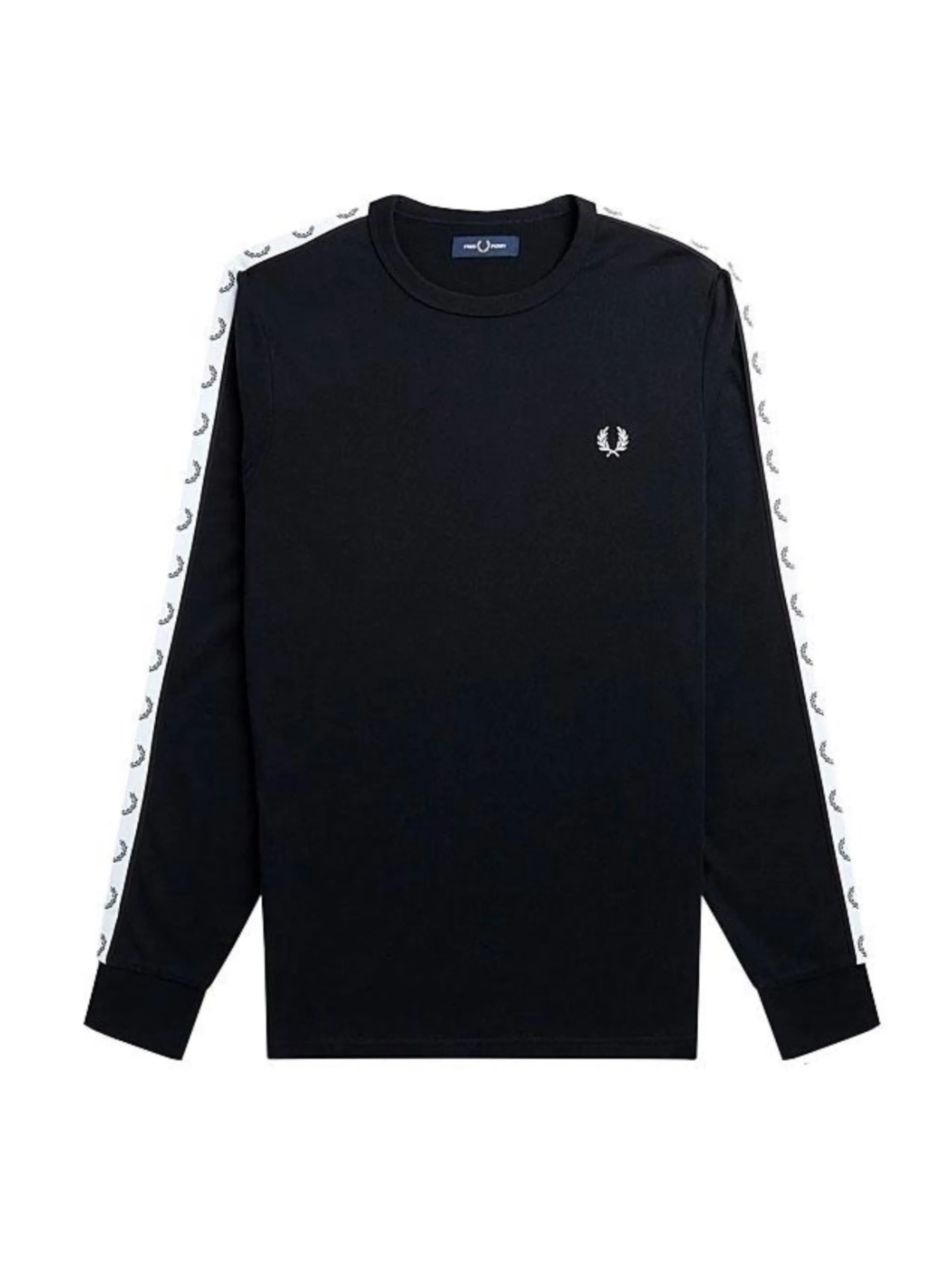 Fred Perry Taped Long Sleeve T-Shirt