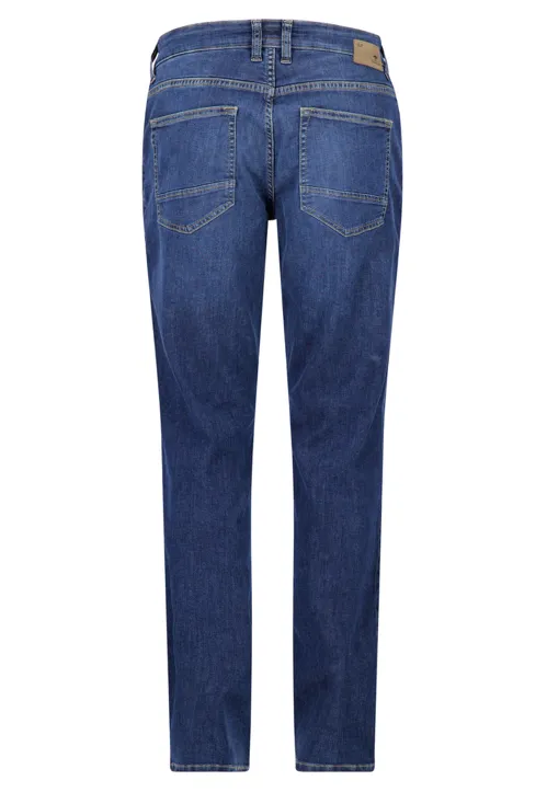 FYNCH HATTON Modern Fit Stretch Summer Jeans/Mid Blue - New SS23