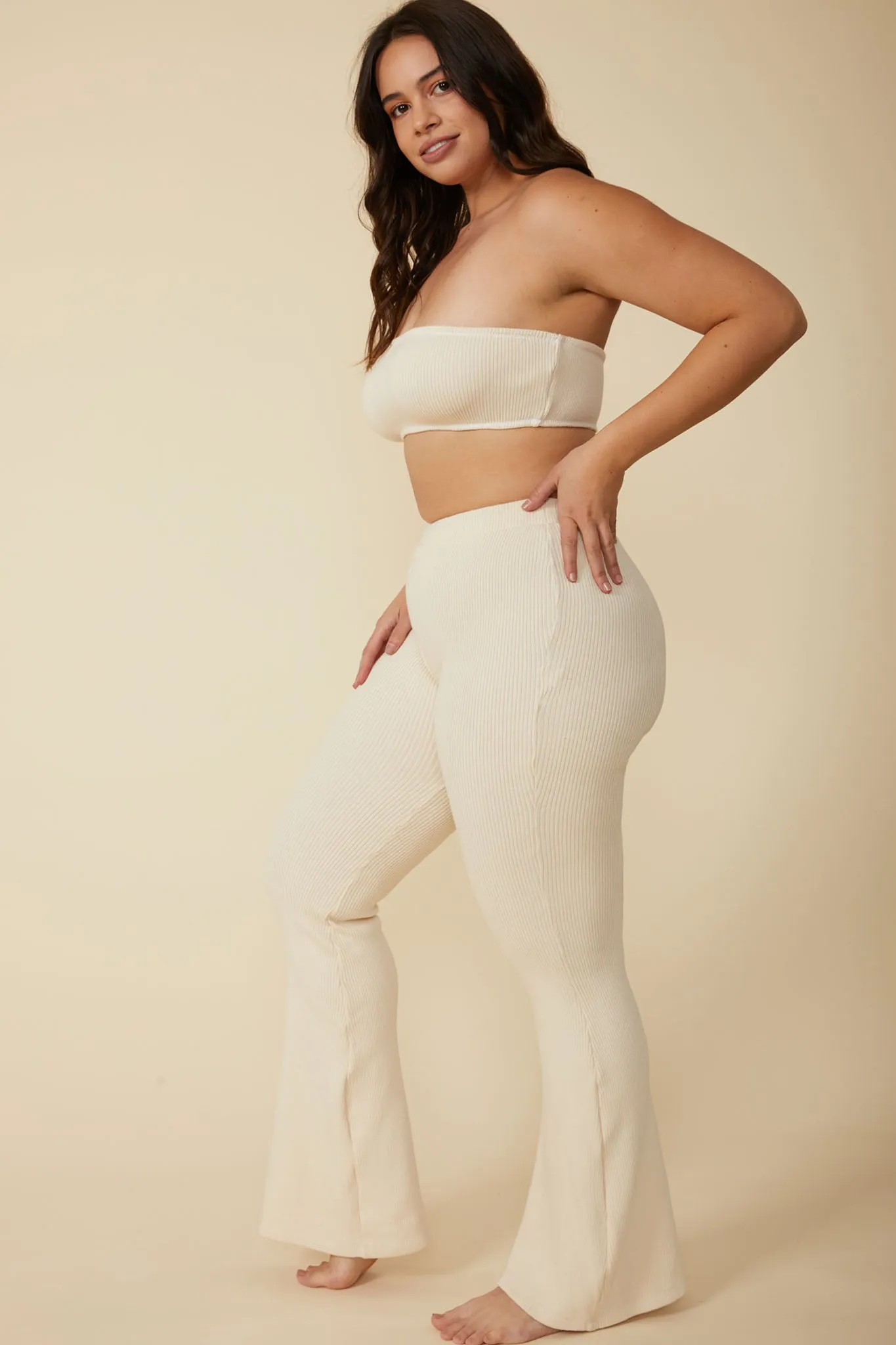 Gia Rib Flare Pant