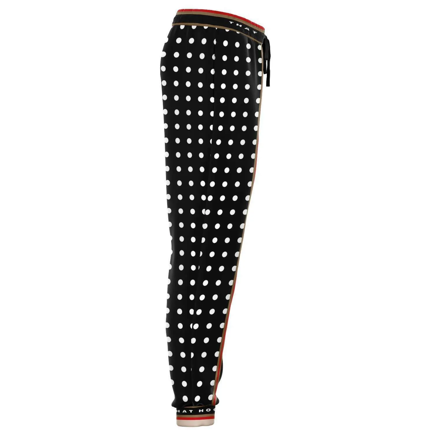 Gold Line Polka Unisex Eco-Poly Joggers