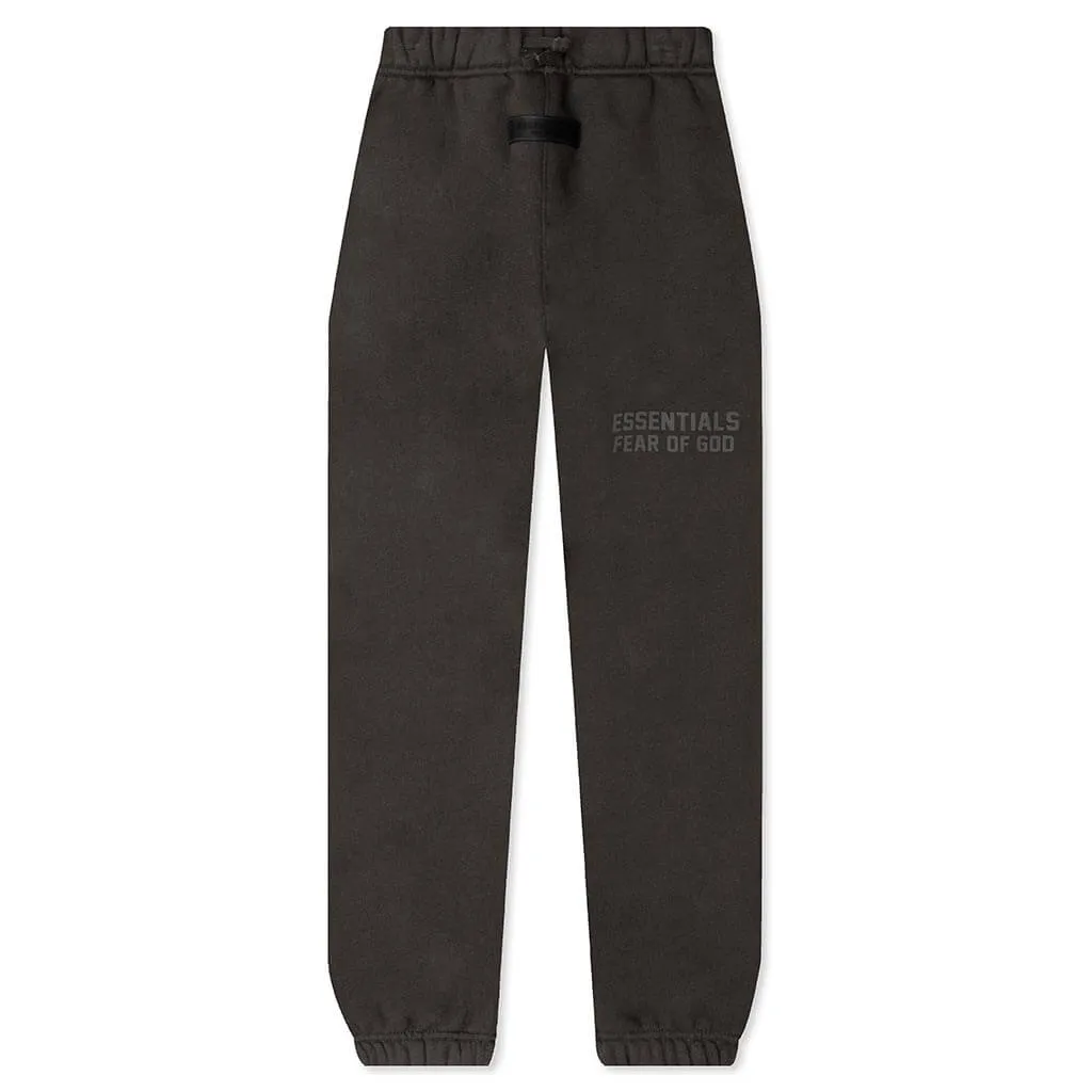 Kid's Essential Sweatpant - Off Black