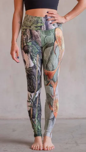 Koi Fish Mashup - Athleisure Leggings