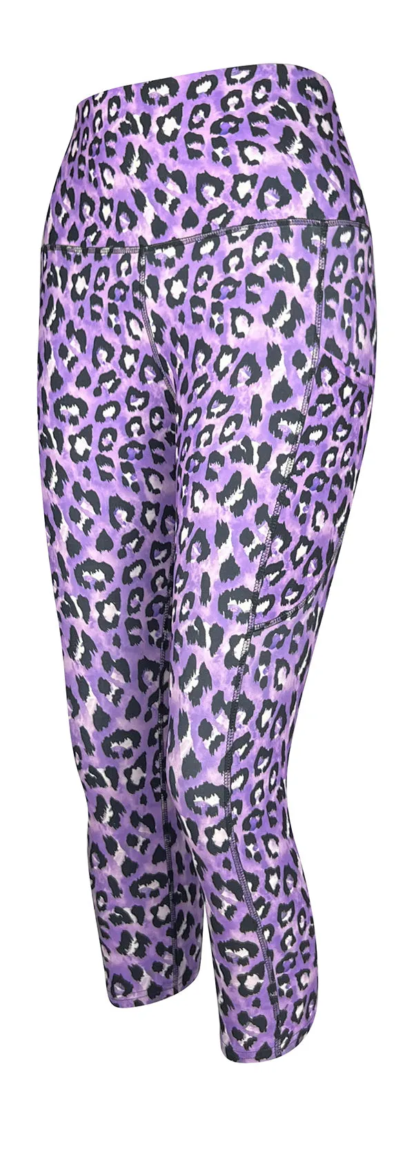 Lilac Leopard   Pockets