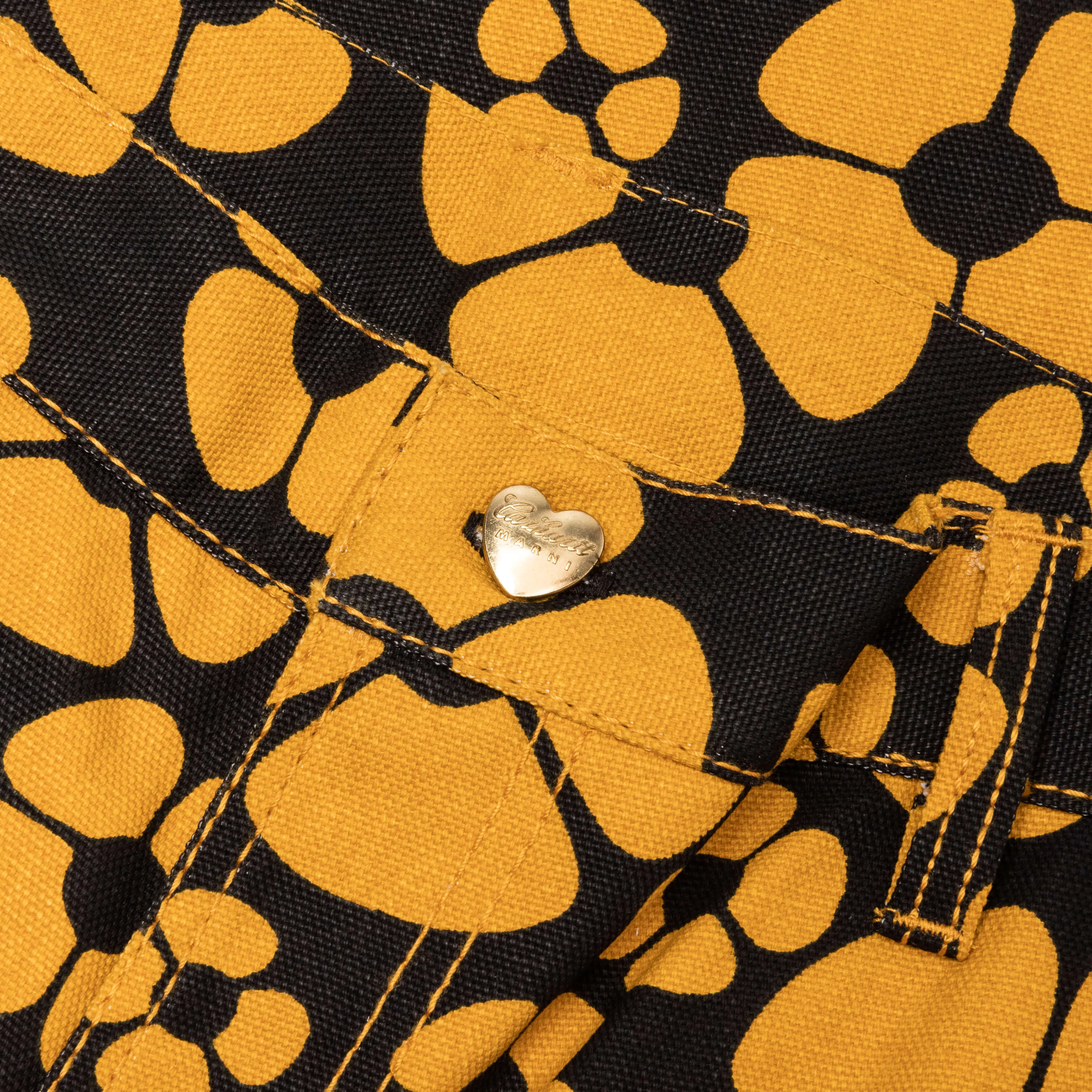 Marni x Carhartt WIP Single Knee Pant - Golden/Yellow