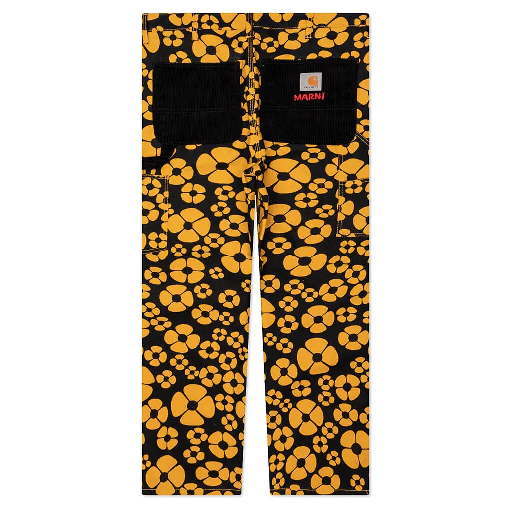 Marni x Carhartt WIP Single Knee Pant - Golden/Yellow