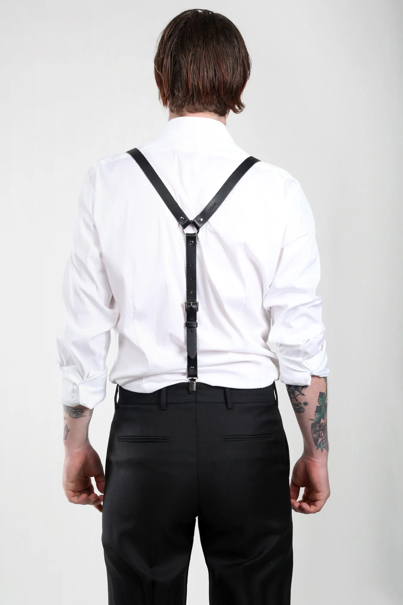 NYX Leather Suspenders