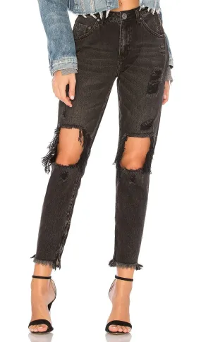 One Teaspoon Double Bass Freebirds High Waist Skinny Jeans