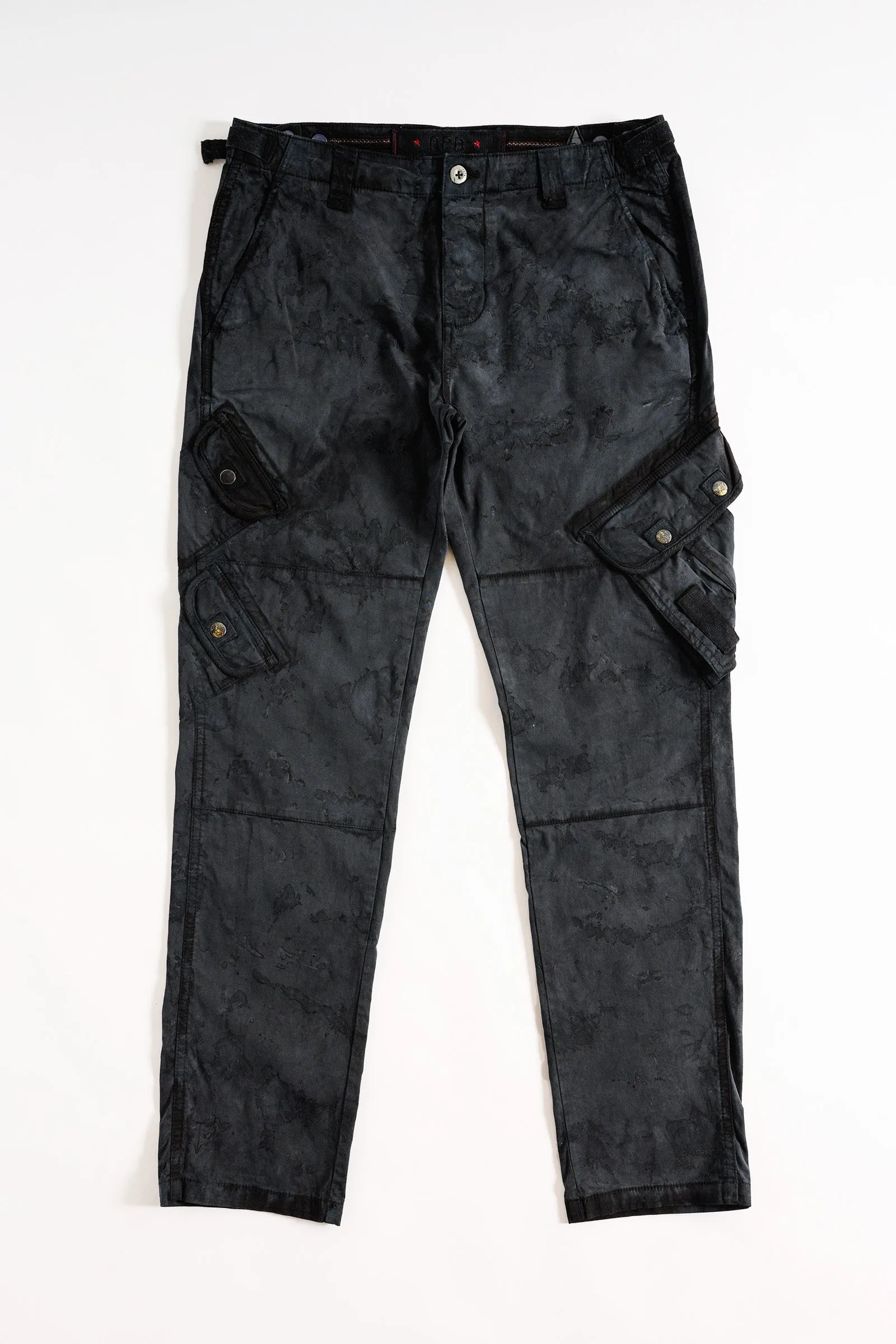 Panama Relaxed Cargo Pant - Black