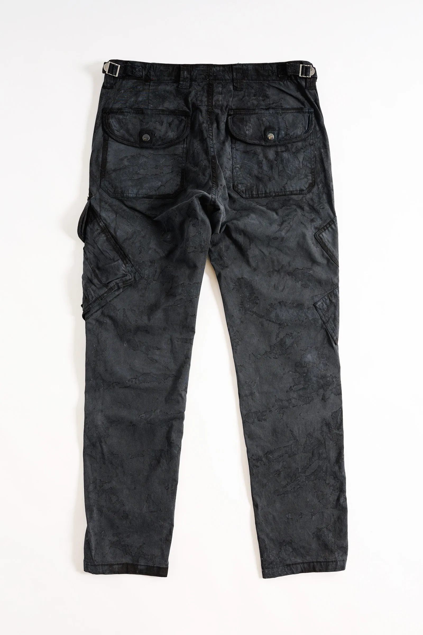 Panama Relaxed Cargo Pant - Black