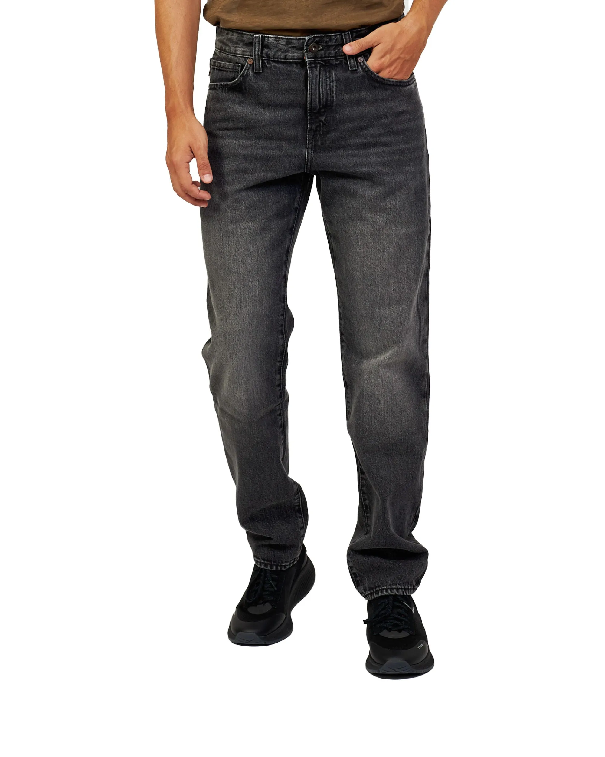 Pantalone Uomo Boss Jeans Re.Main Bc Charcoal