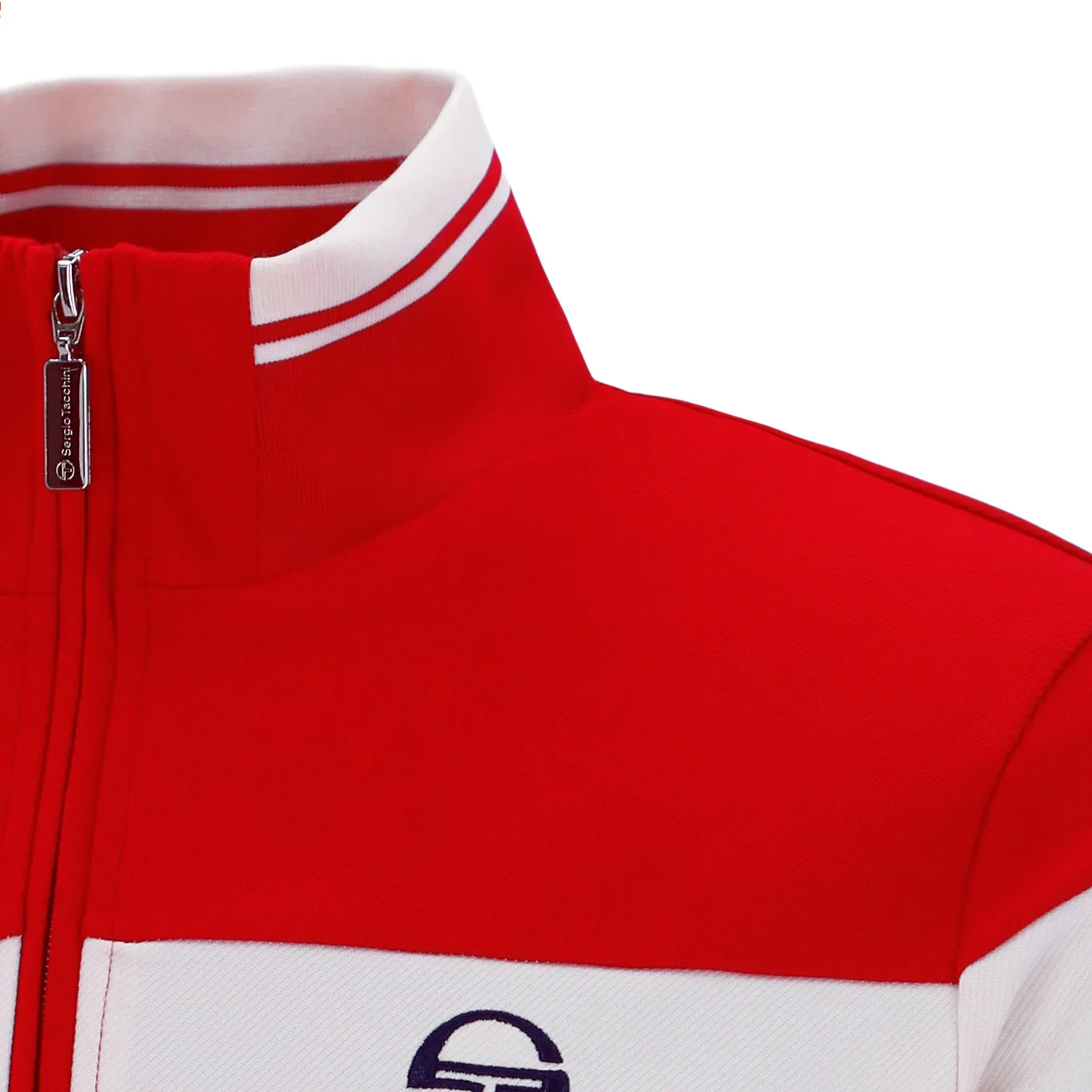 Sergio Tacchini Damarindo Track Top Red/White