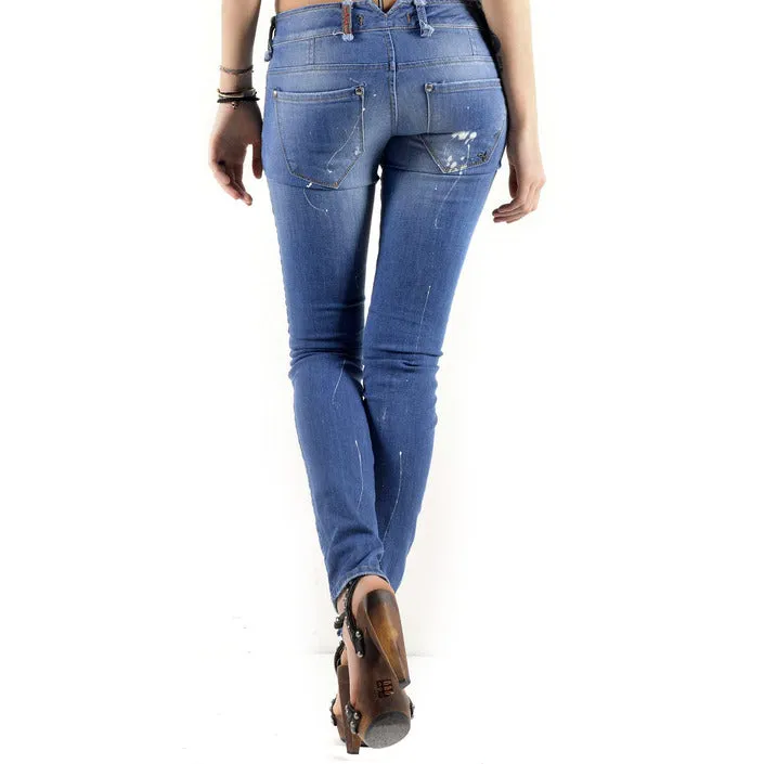 Sexy Woman Jeans Donna