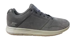 Sure! The optimized English title for this product would be: Grey Skechers Mens Go Walk City 53994 Char Sneakers.