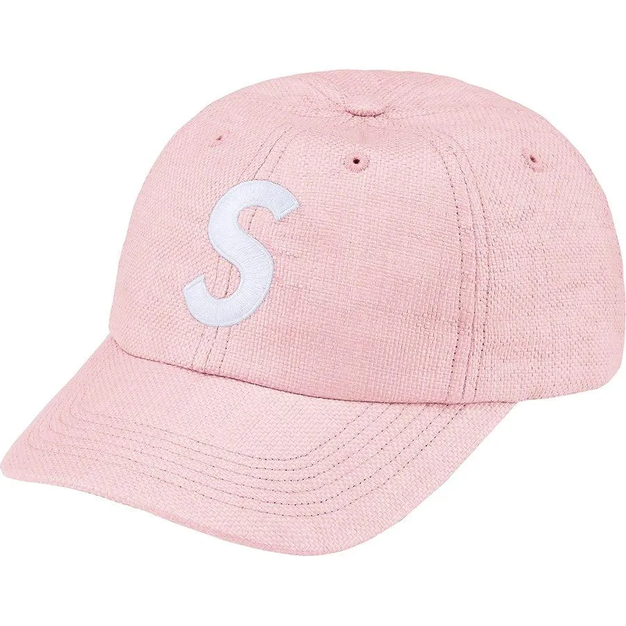 Supreme Raffia S Logo 6-Panel (Lilac)