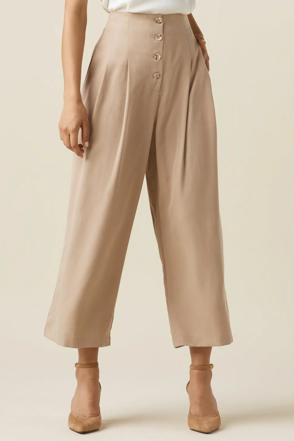 The Button Fly Culottes