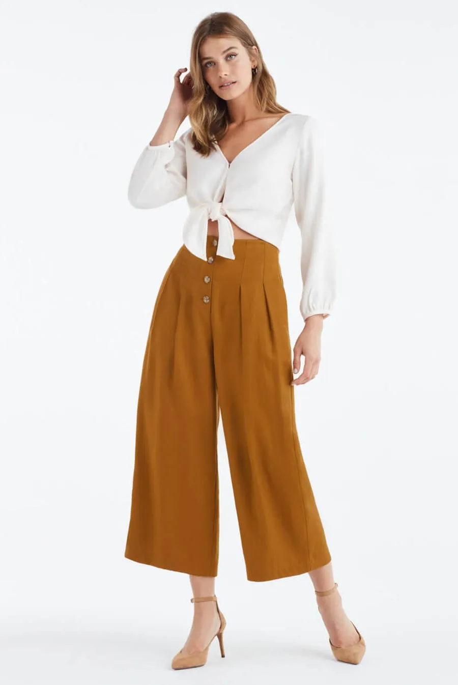 The Button Fly Culottes