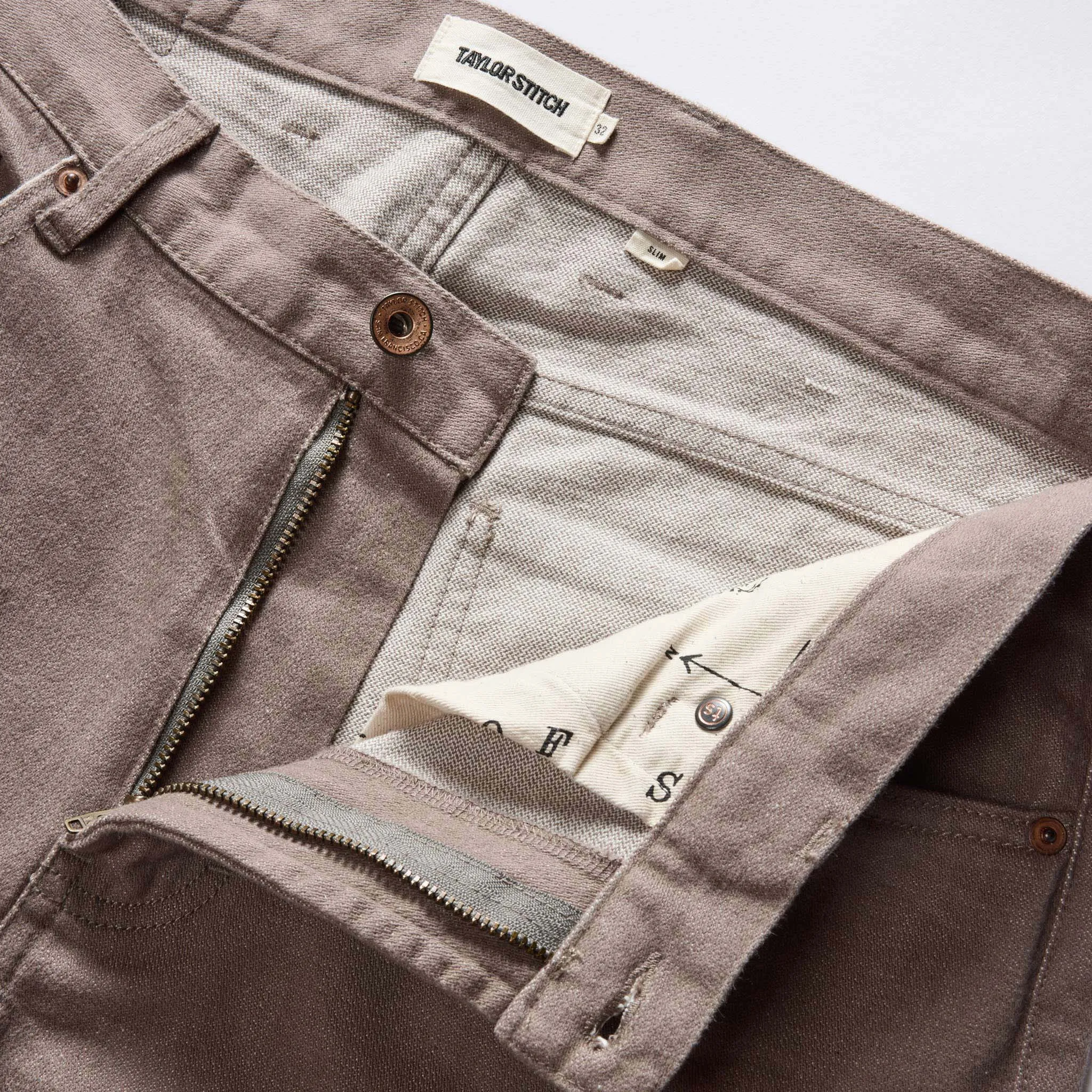 The Slim All Day Pant in Silt Broken Twill