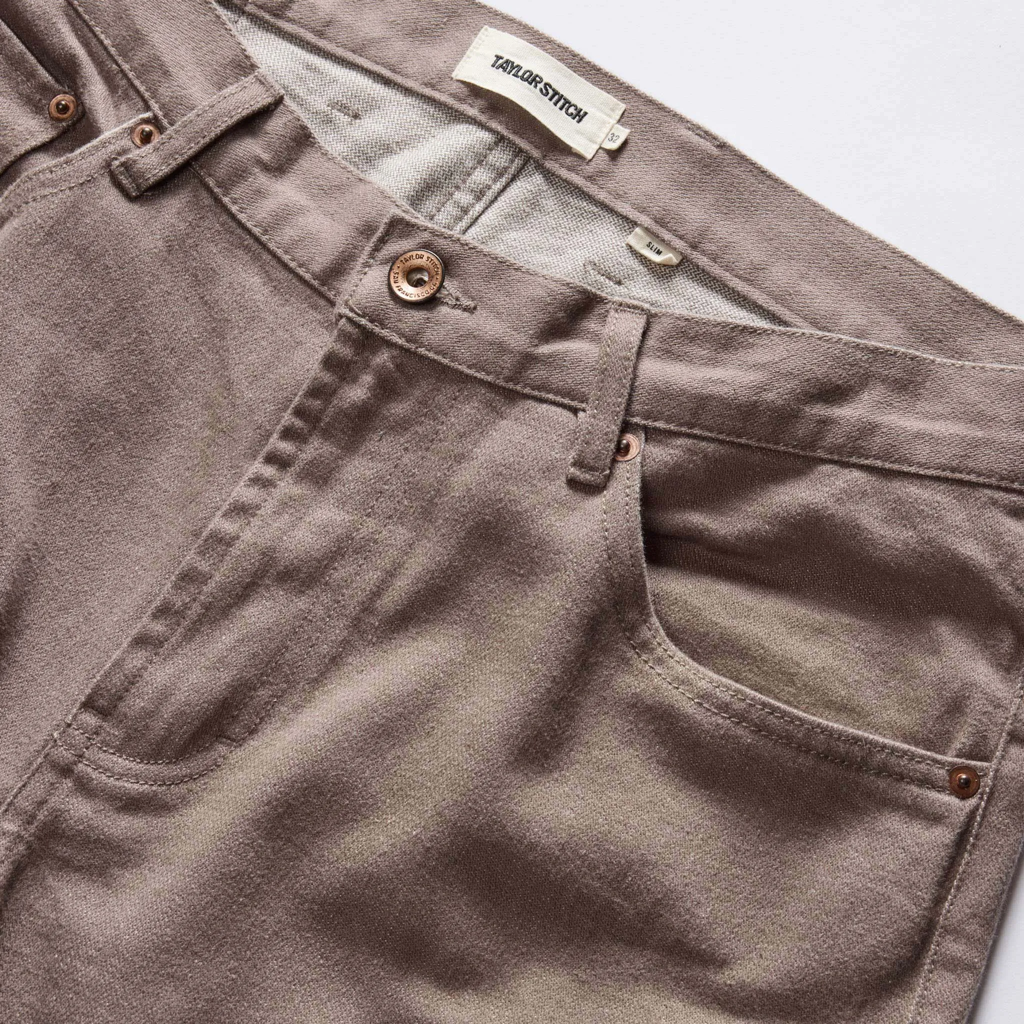 The Slim All Day Pant in Silt Broken Twill