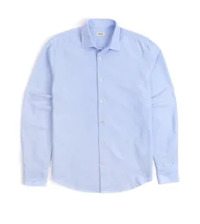 Trunk Audley Cotton Oxford Shirt: Light Blue