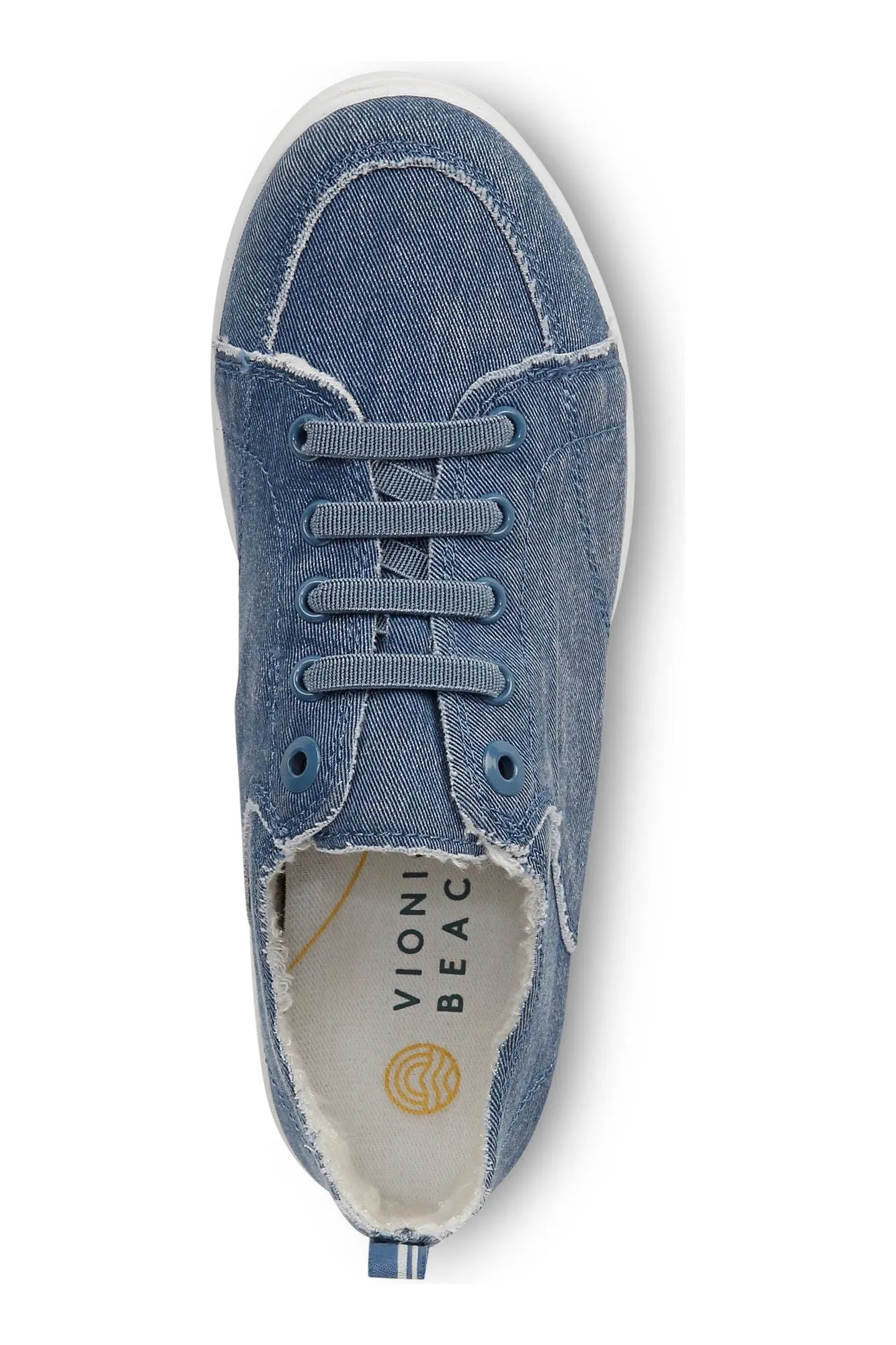 Vionic Canvas Laced Denim Sneaker - Style Pismo CNVS