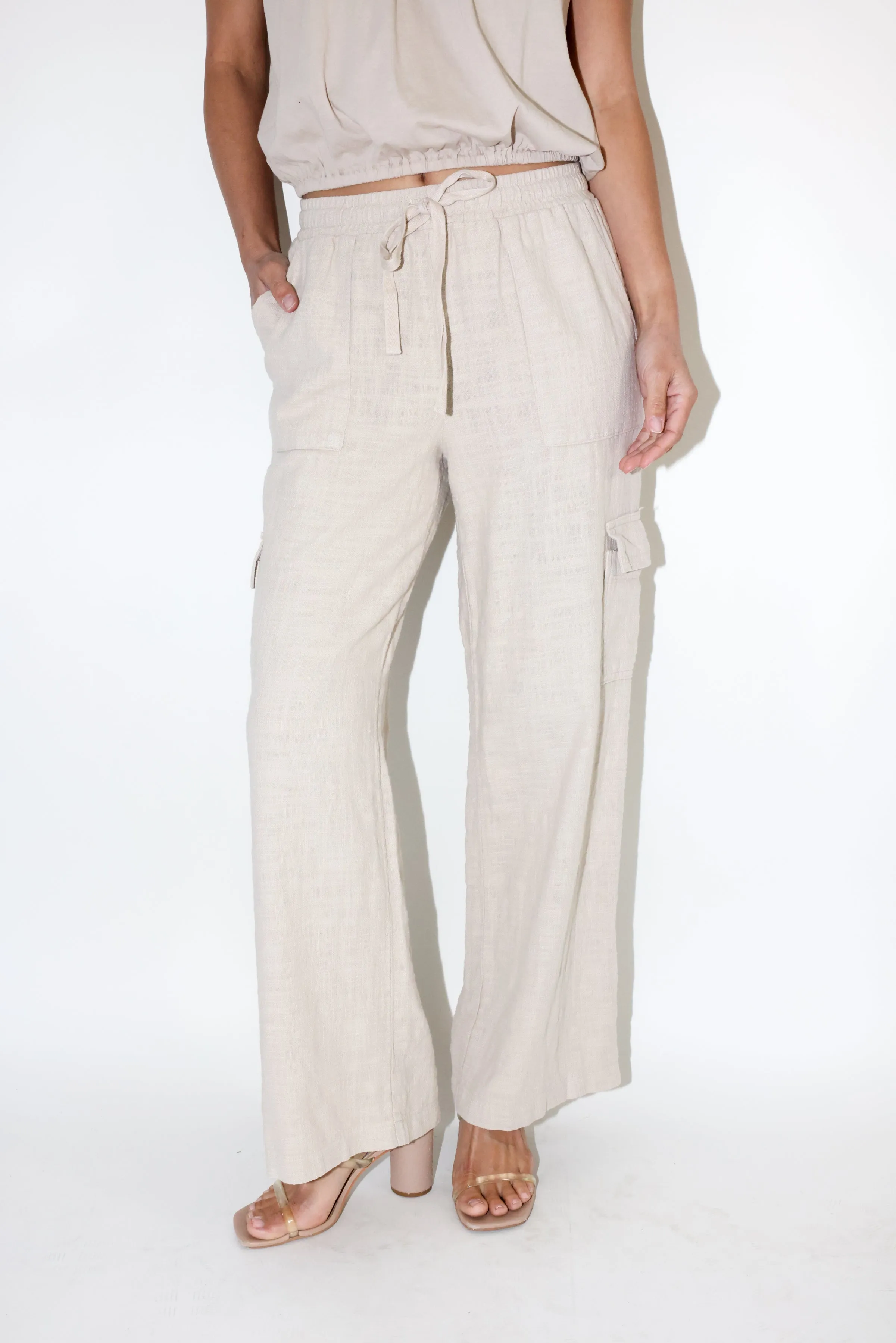 Wide Leg Cargo Pant