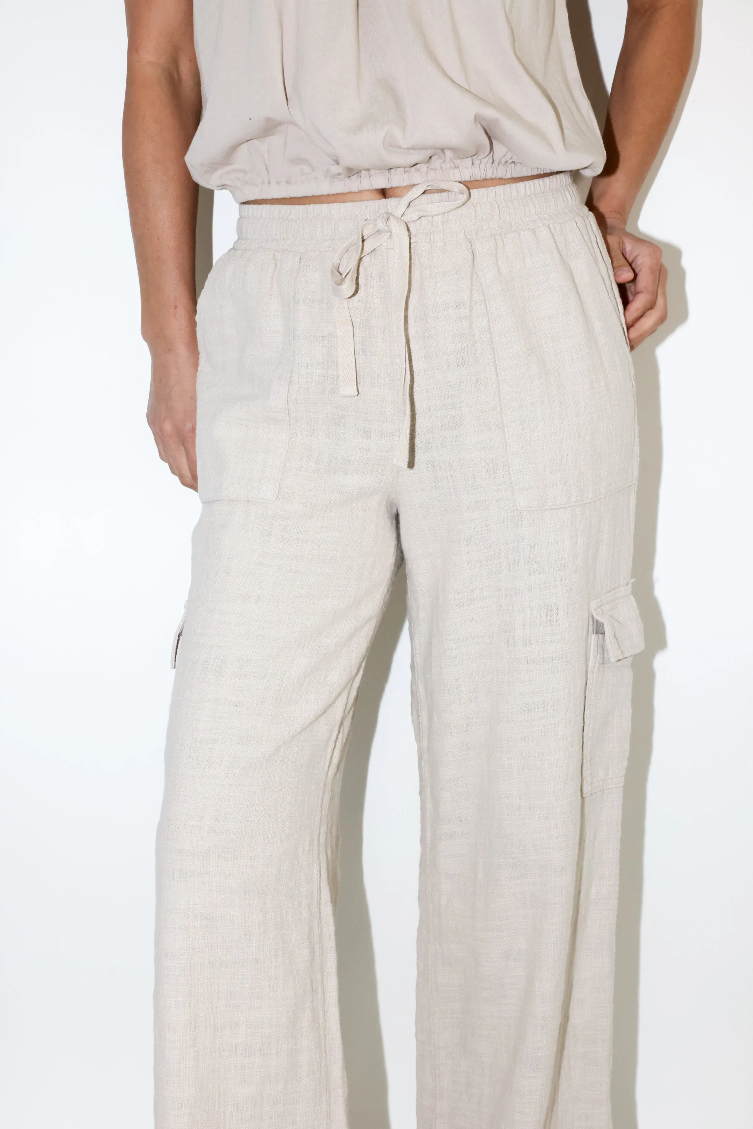 Wide Leg Cargo Pant