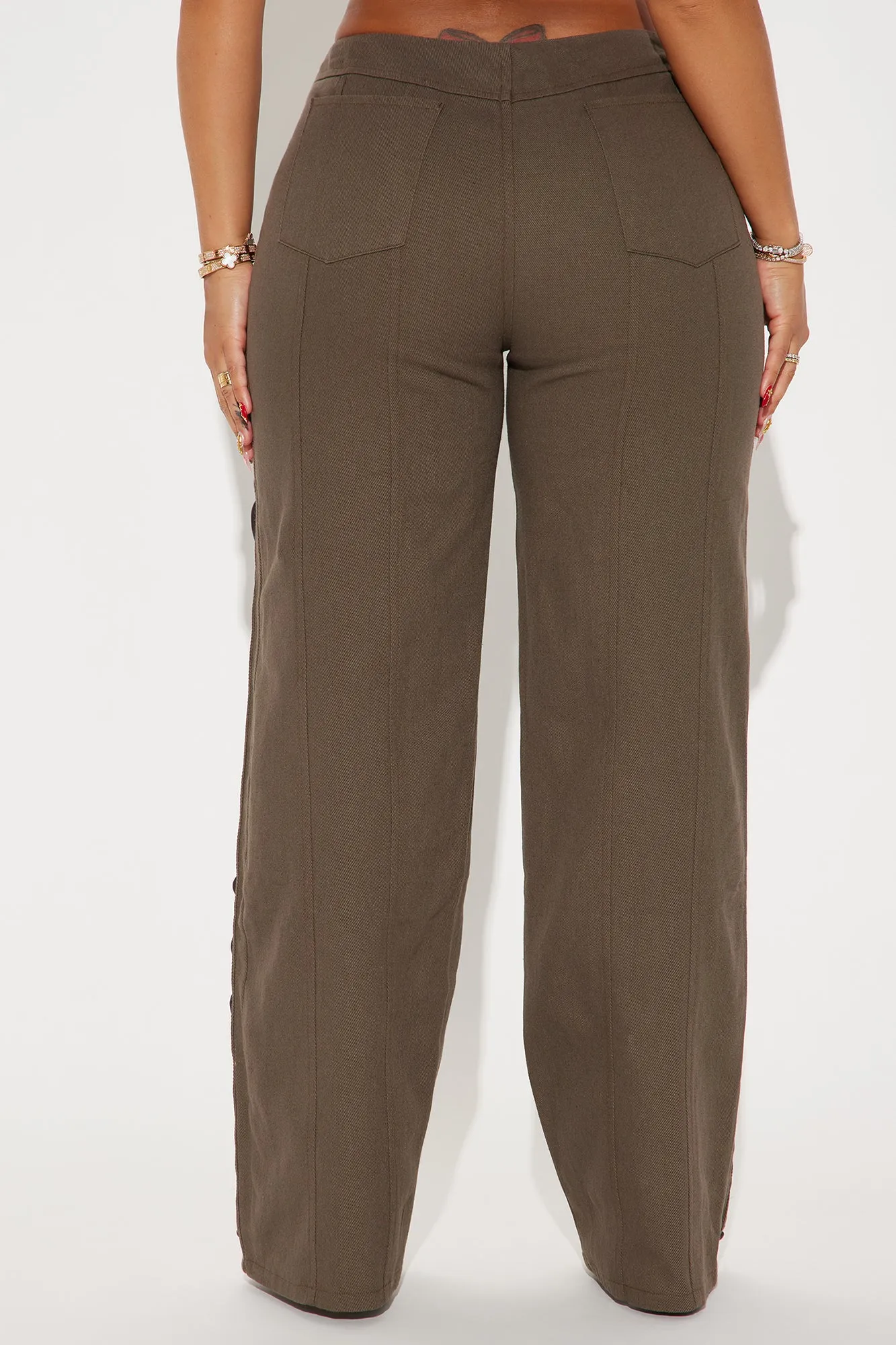 Wildest Dreams Straight Leg Pant - Charcoal